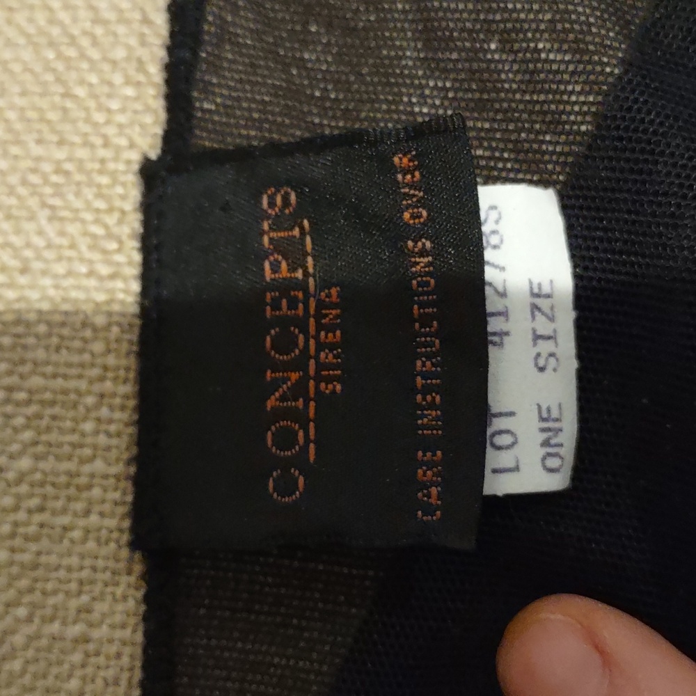 Black Sheer Bathing Suit Cover Wrap, Skirt - Picture 5 of 7
